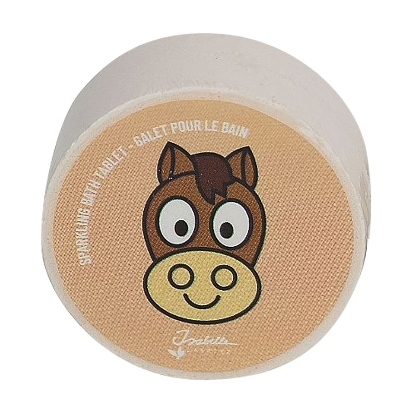 Шипуча таблетка для ванни Isabelle Laurier Sparkling Bath Tablet, Horse-Mango, 25 г